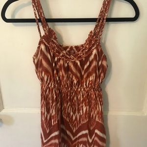 Burnt orange tank top